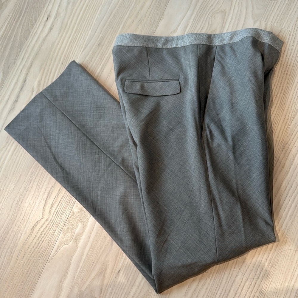 Brunello Cucinelli grey wool/silk pants